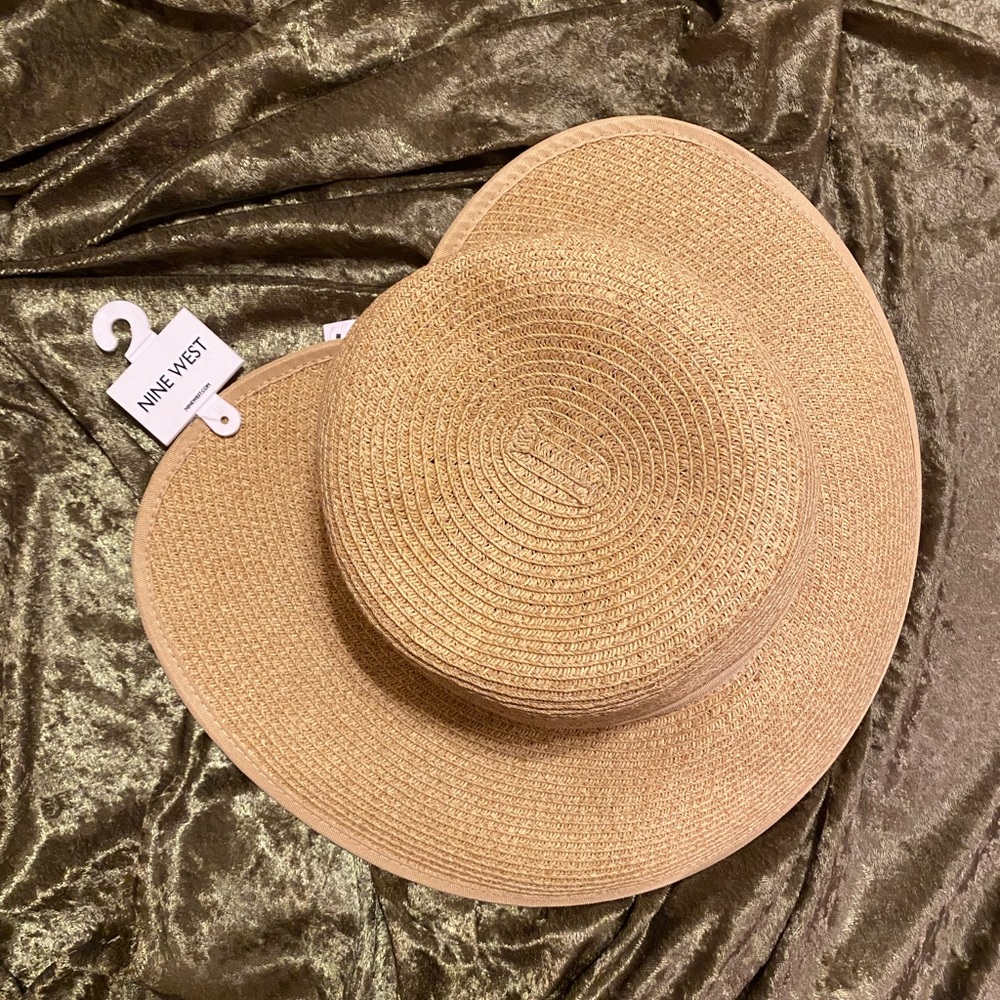 Nine west straw hat